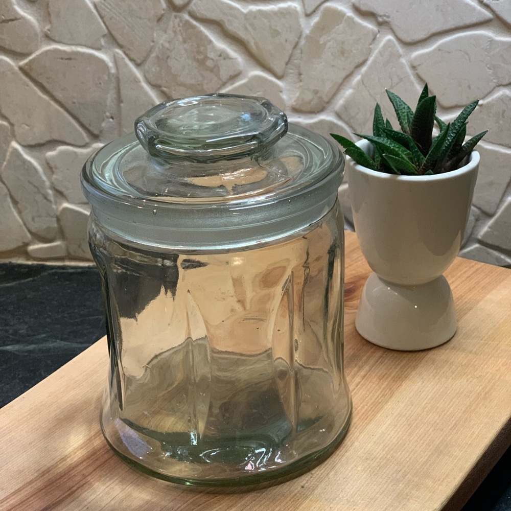 TUCKETT TOBACCO APOTHECARY JAR | Vintage Tobacco Storage Jar